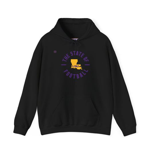 LSU Football State of Football Hoodie