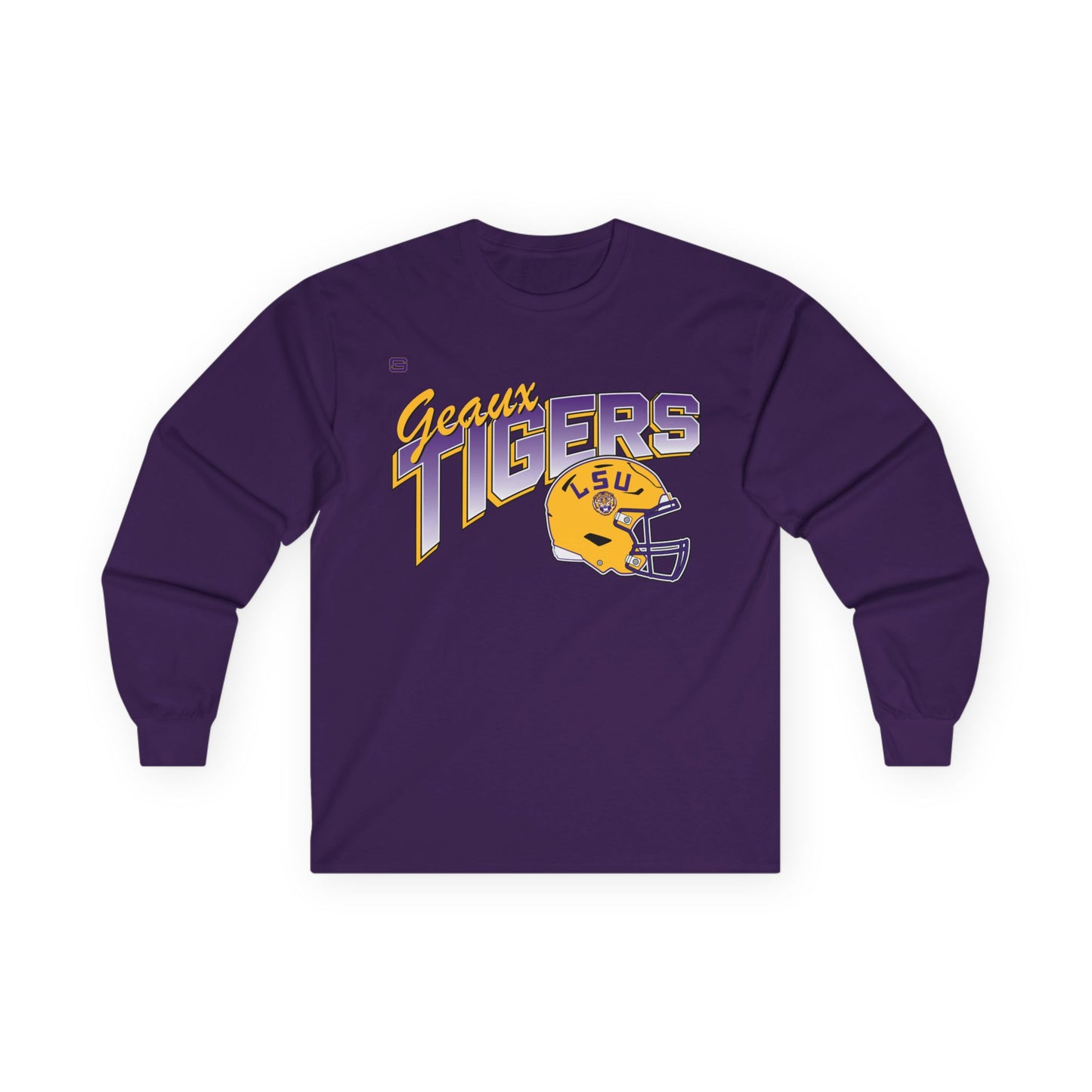 LSU Football Retro Long Sleeve Shirt