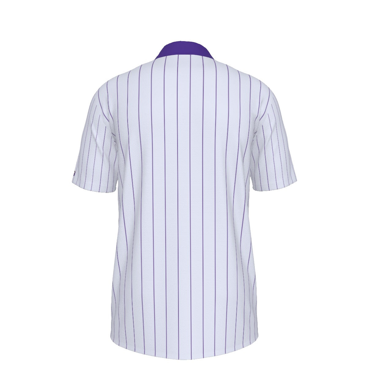 LSU Baseball Pinstripe Script Polo