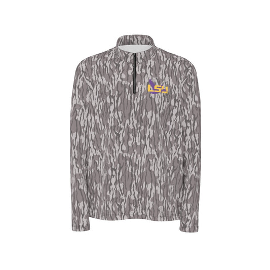 LSU Duck Hunt Half Zip Pullover