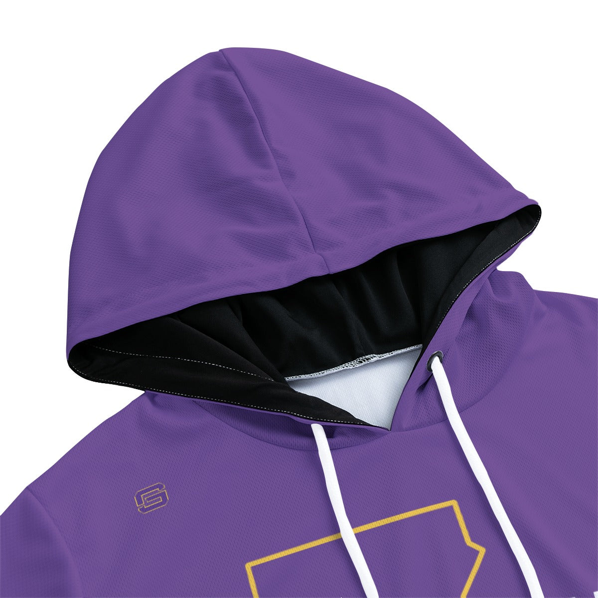 LSU Football Louisianimals Lightweight Hoodie - Purple