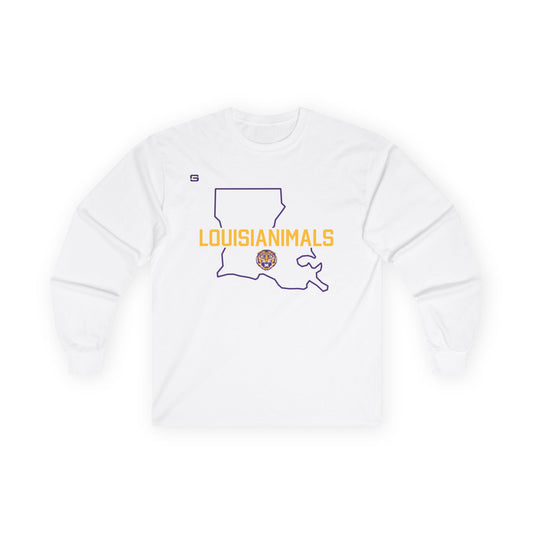 LSU Football Louisianimals Long Sleeve Shirt