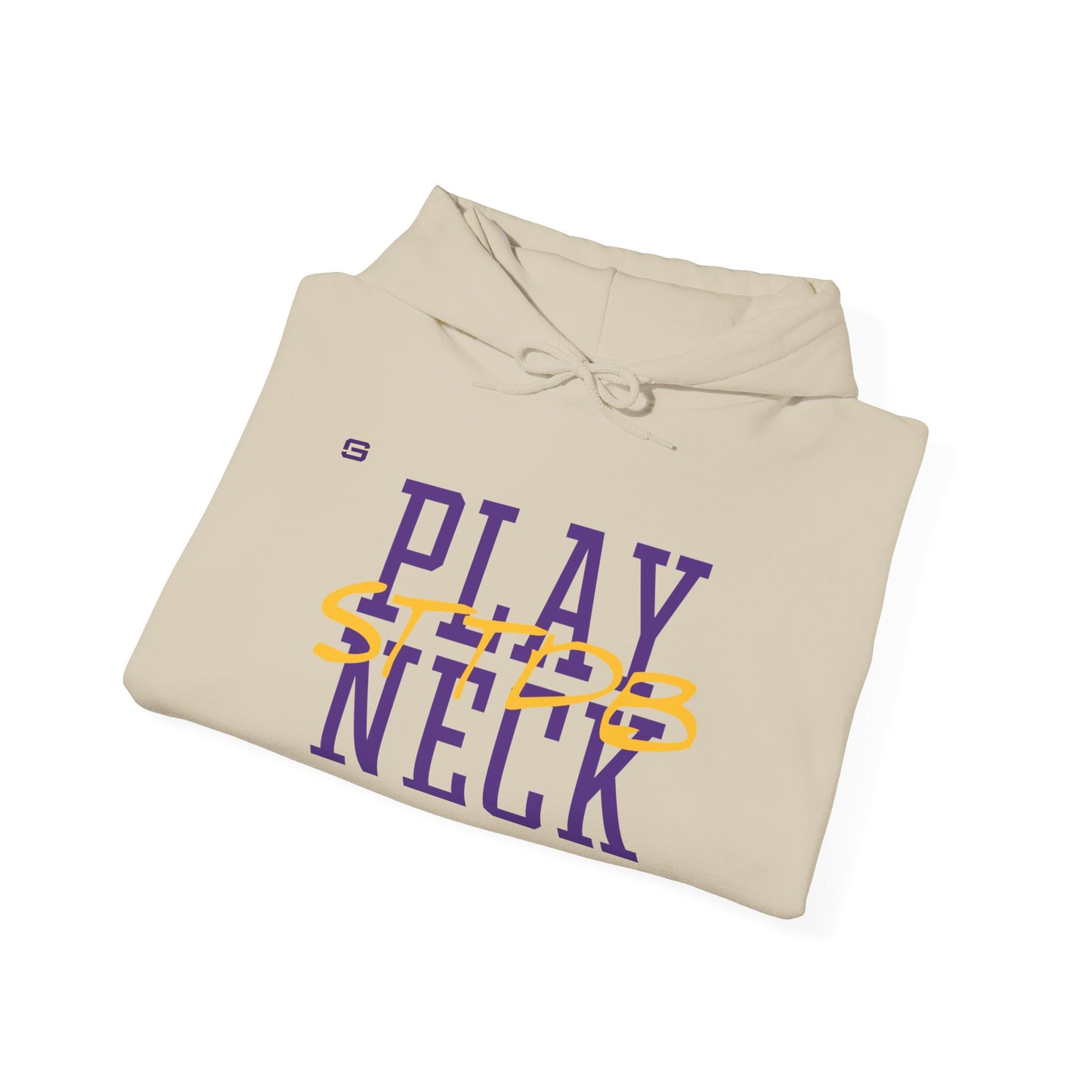 Play Neck Hoodie