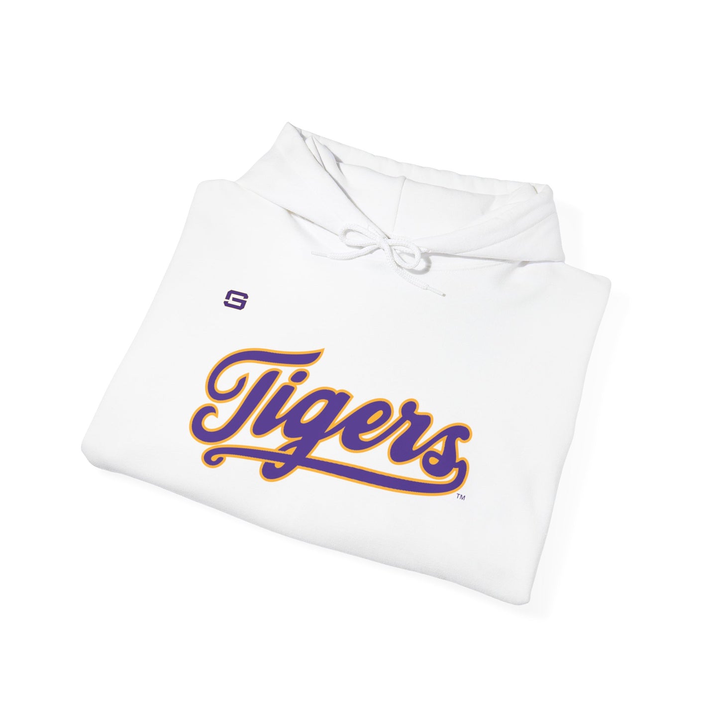 LSU Baseball Tigers Script Hoodie