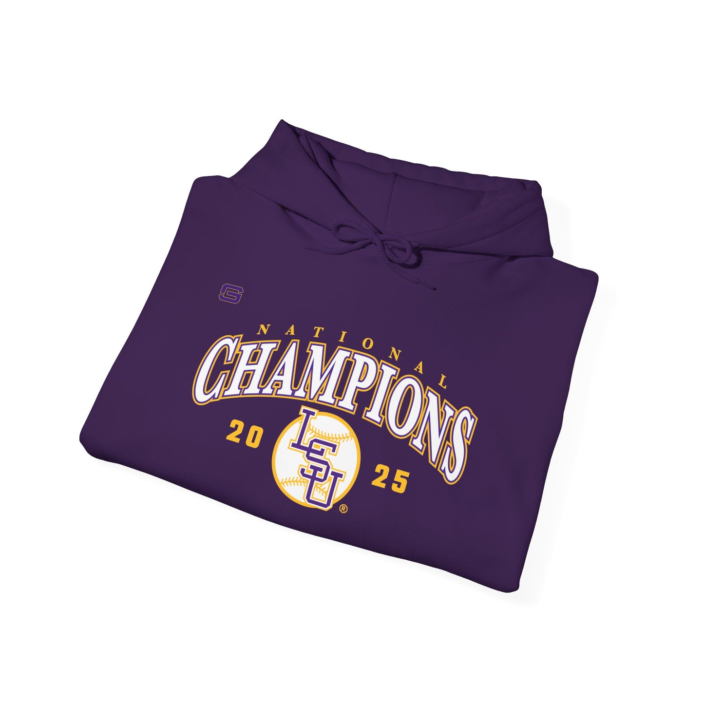 LSU Baseball National Champions Hoodie - Purple