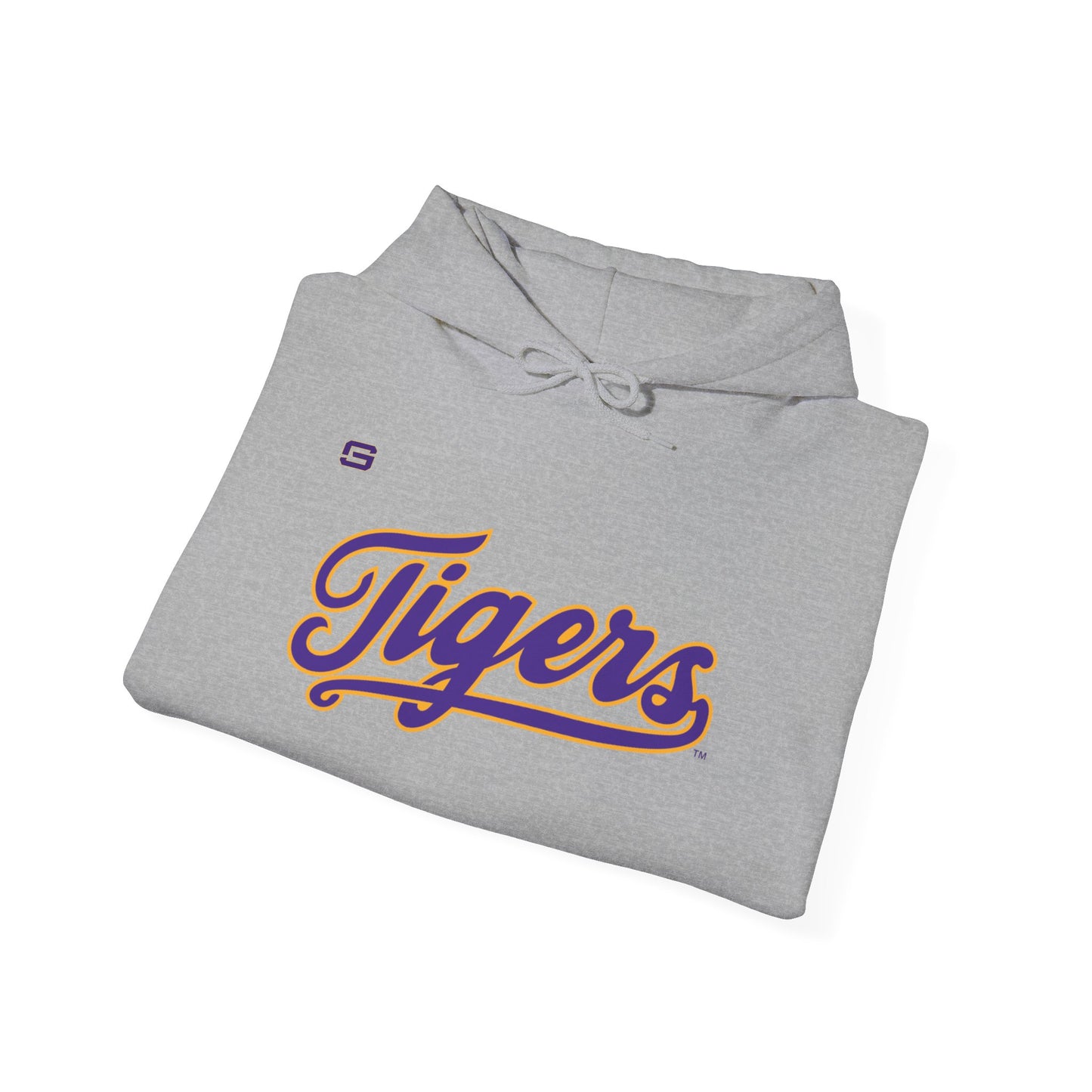 LSU Baseball Tigers Script Hoodie
