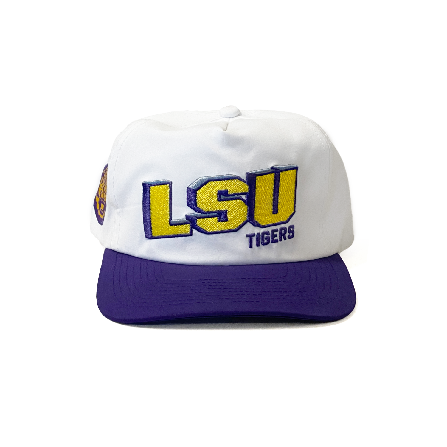 Casquette Snapback Vintage LSU Tigers Années 90 - Couleur Violet Et Jaune, One Size, Marque Non Spécifiée