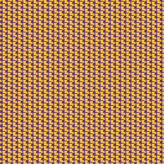 Lousiana Pattern Polo - Purple