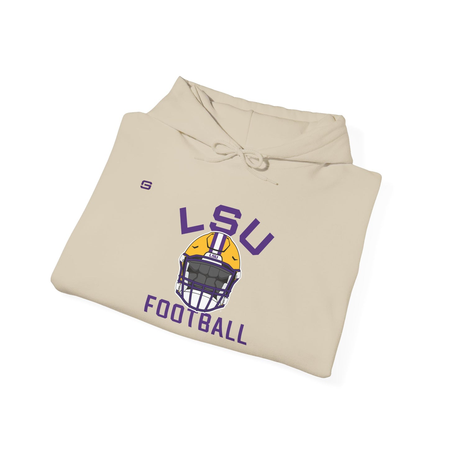 LSU Football Helmet Hoodie