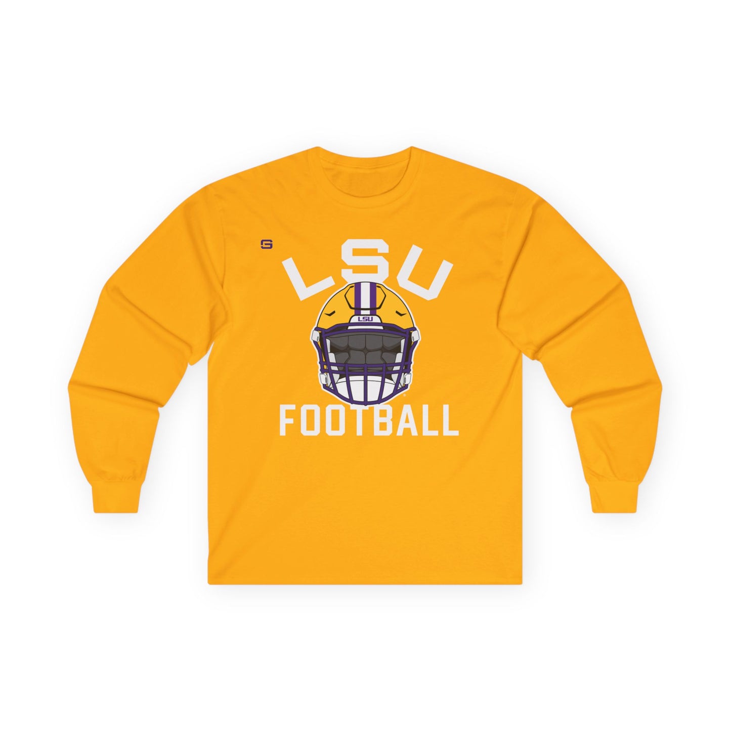 LSU Football Helmet Long Sleeve Shirt