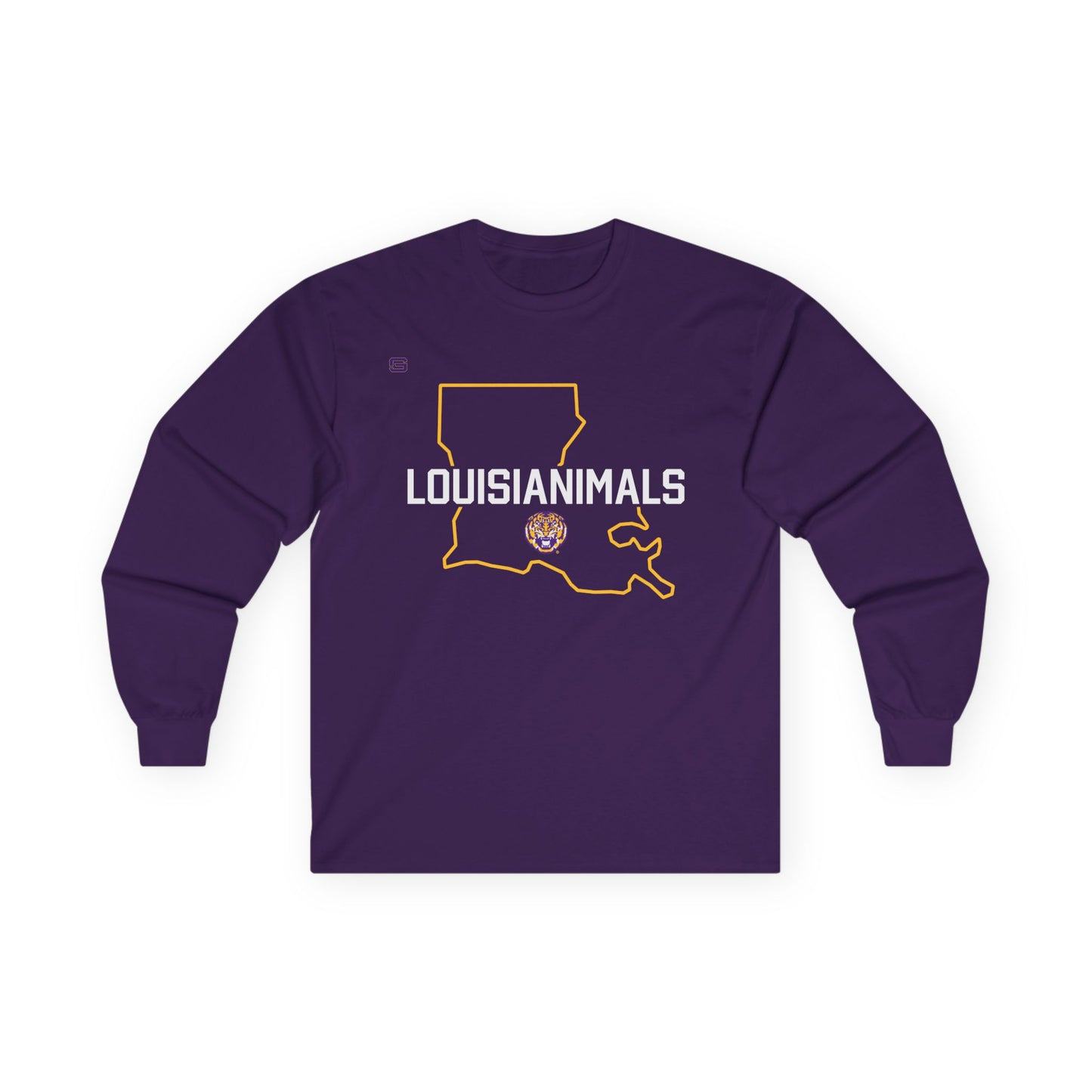 LSU Football Louisianimals Long Sleeve Shirt