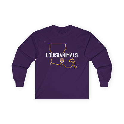 LSU Football Louisianimals Long Sleeve Shirt