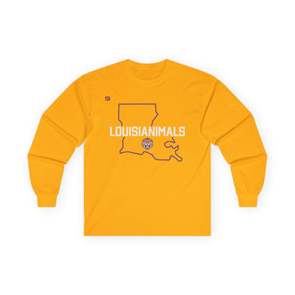 LSU Football Louisianimals Long Sleeve Shirt