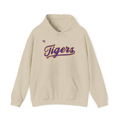 LSU Baseball Tigers Script Hoodie
