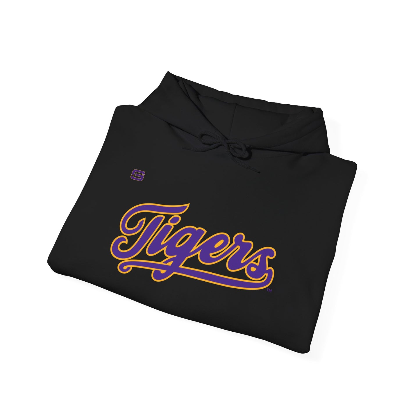 LSU Baseball Tigers Script Hoodie