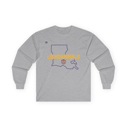LSU Football Louisianimals Long Sleeve Shirt