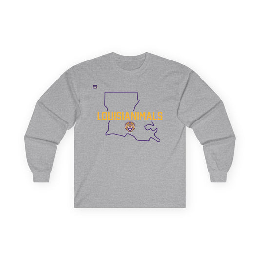 LSU Football Louisianimals Long Sleeve Shirt