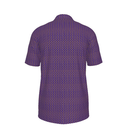 LSU Football Symbols Polo - Purple