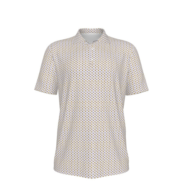 LSU Football Symbols Polo - White
