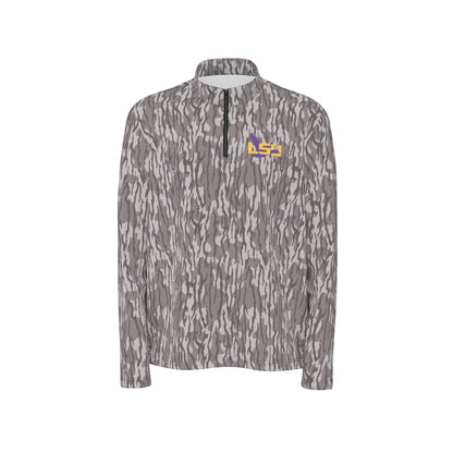 LSU Duck Hunt Half Zip Pullover