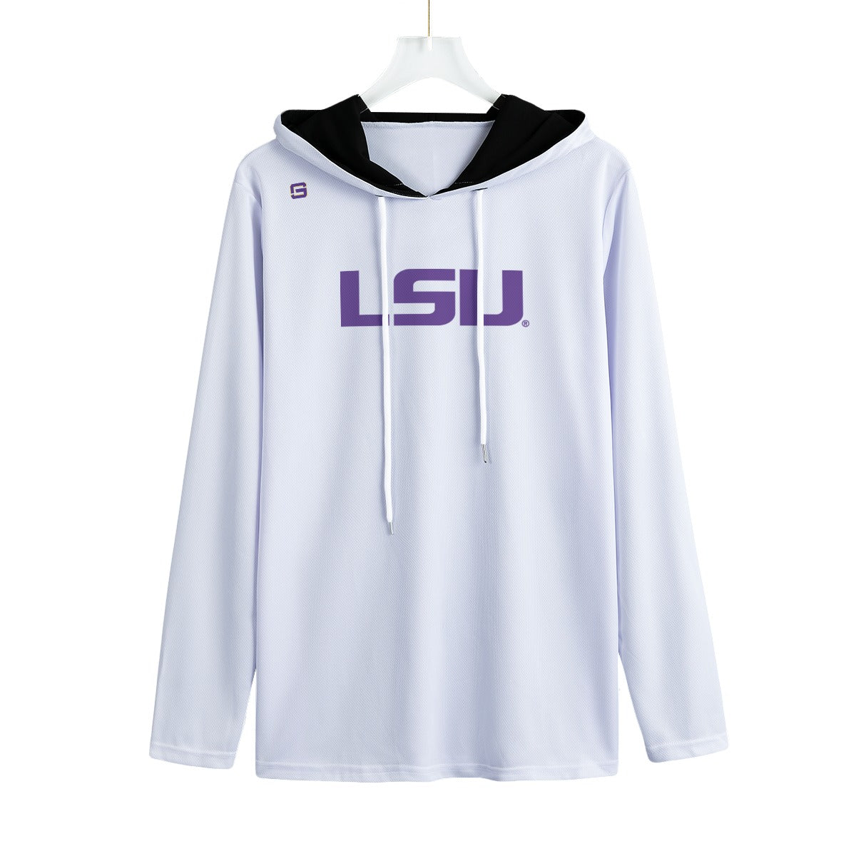 LSU Lightweight Hoodie - White