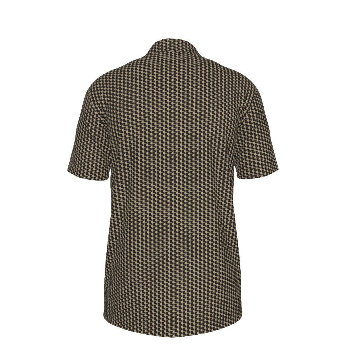 Louisiana Pattern Polo - Black/Gold