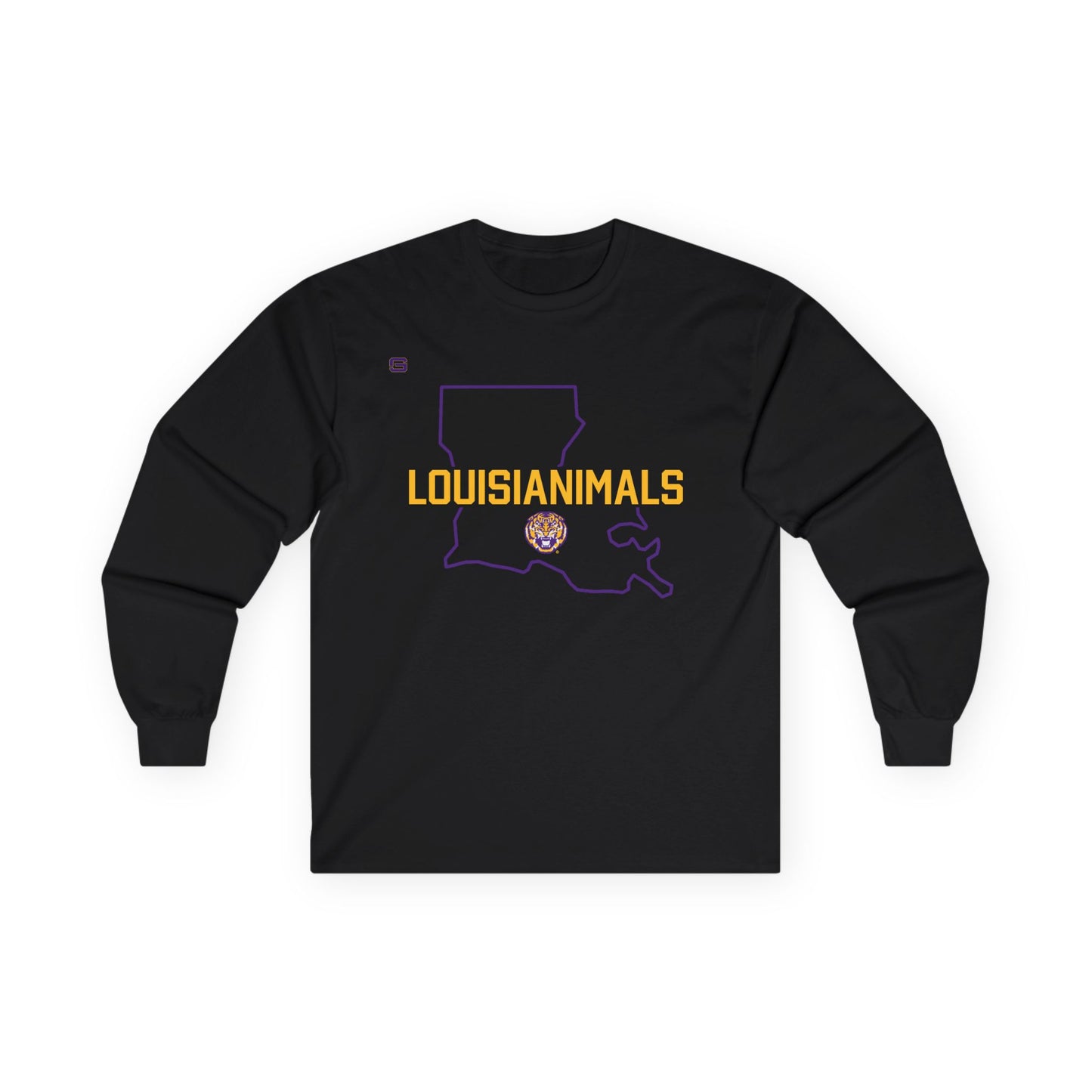 LSU Football Louisianimals Long Sleeve Shirt