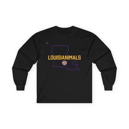 LSU Football Louisianimals Long Sleeve Shirt