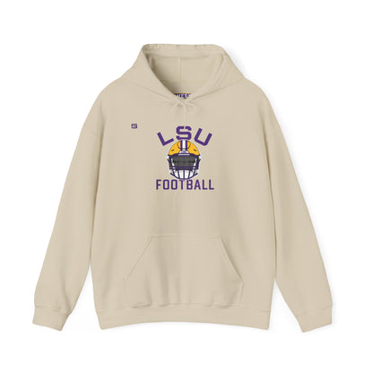 LSU Football Helmet Hoodie