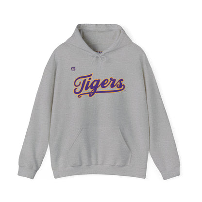 LSU Baseball Tigers Script Hoodie