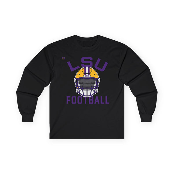 LSU Football Helmet Long Sleeve Shirt