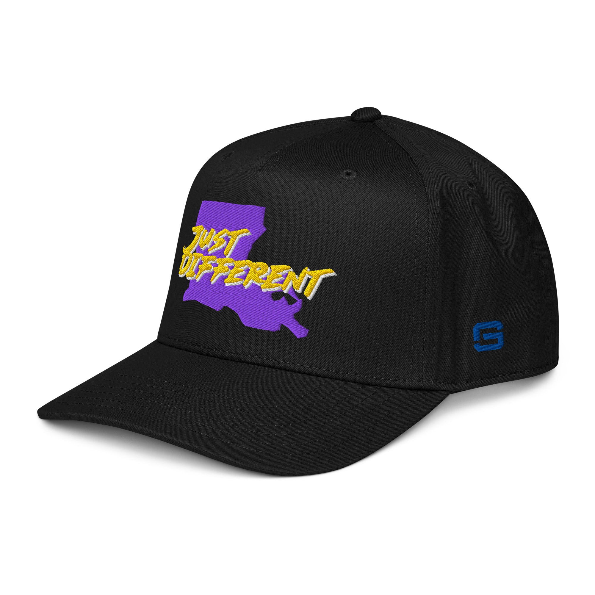 Just Different Snapback - Black | Gameday Stripes