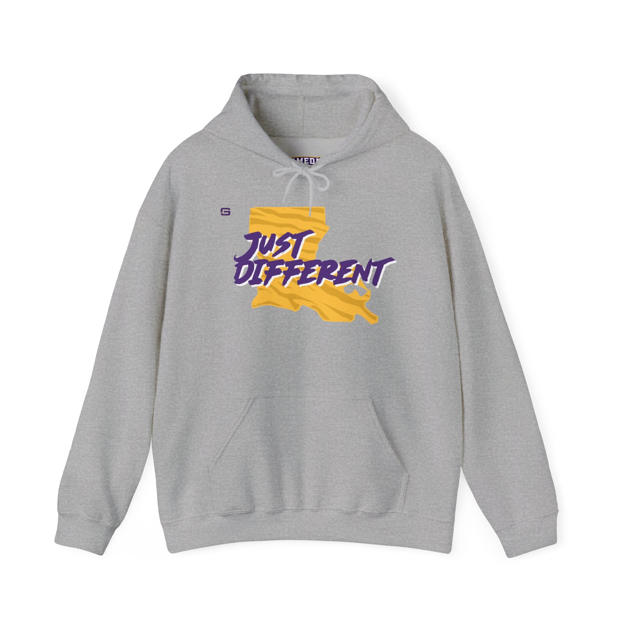 Just Different Hoodie | Gameday Stripes LSU