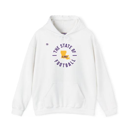 LSU Football State of Football Hoodie