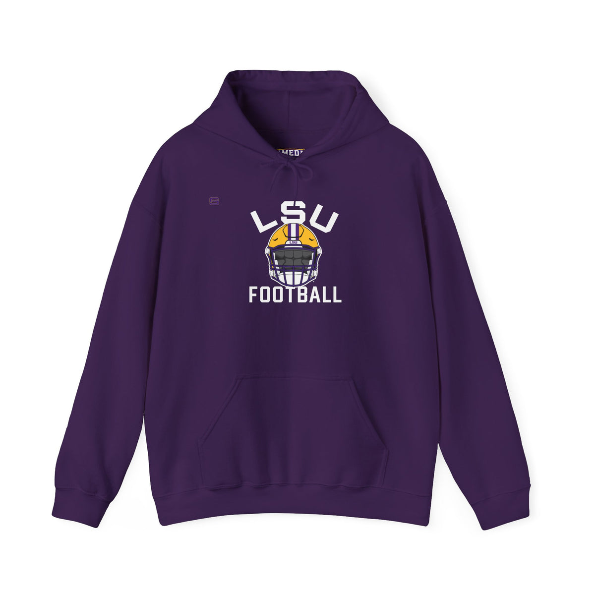 LSU Football Helmet Hoodie