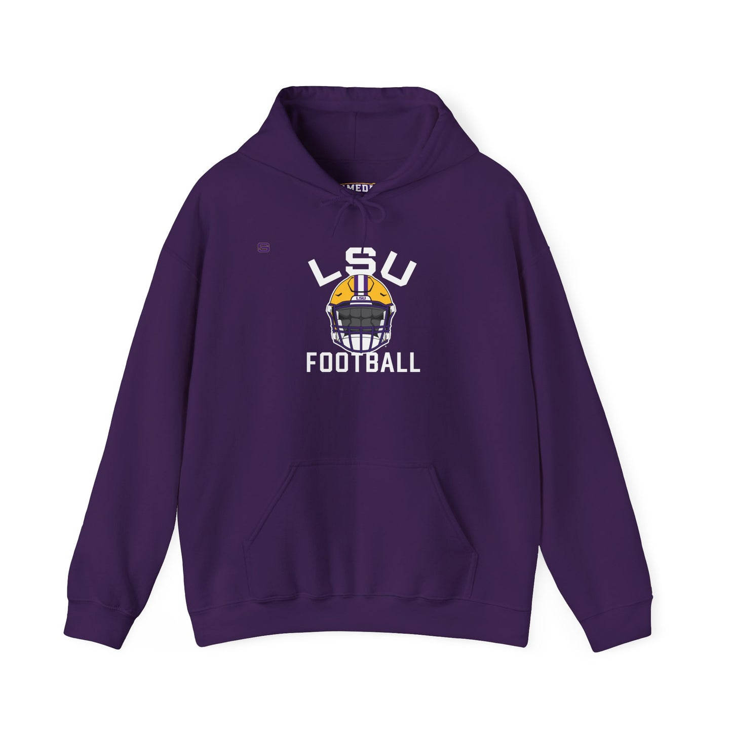 LSU Football Helmet Hoodie