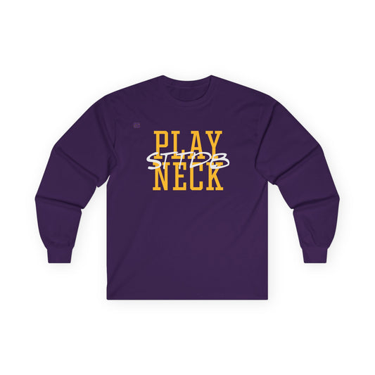 Play Neck Long Sleeve Shirt
