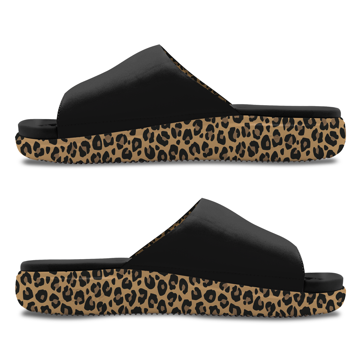 LSU Tigers Cheetah Dip Motive Slide Sandles