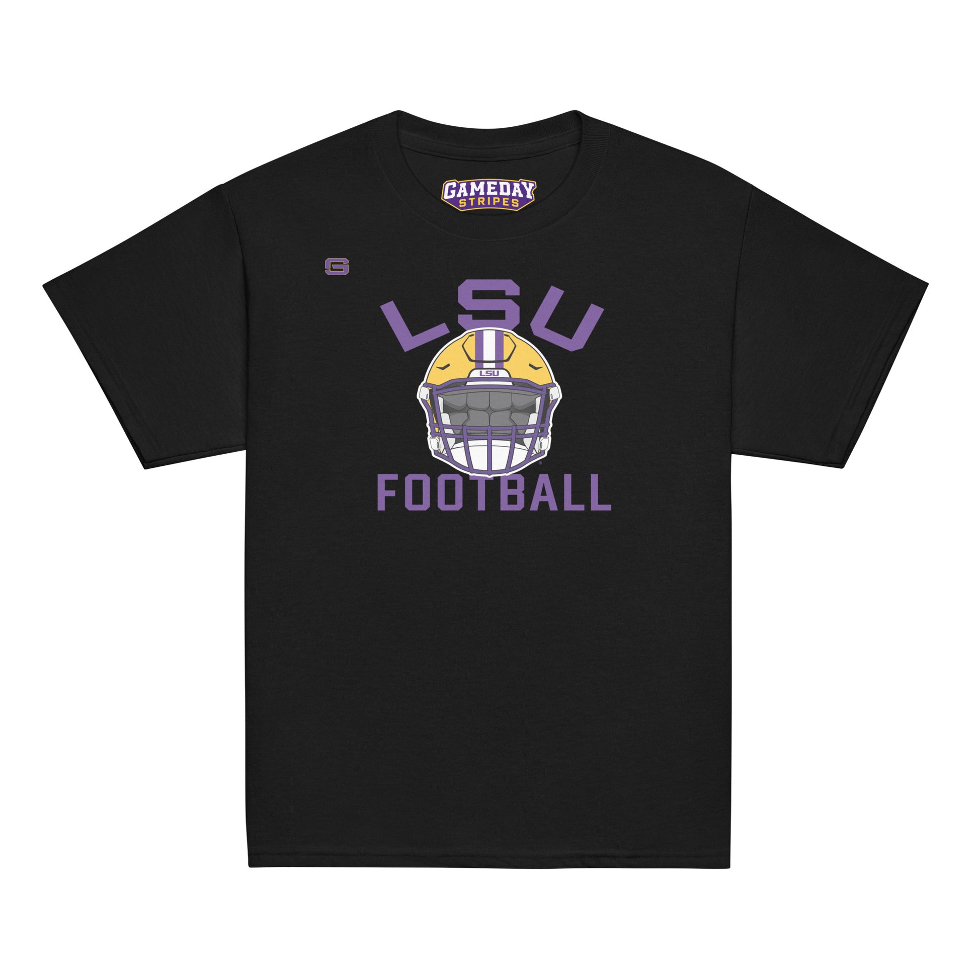 LSU Football Helmet T-Shirt - Youth